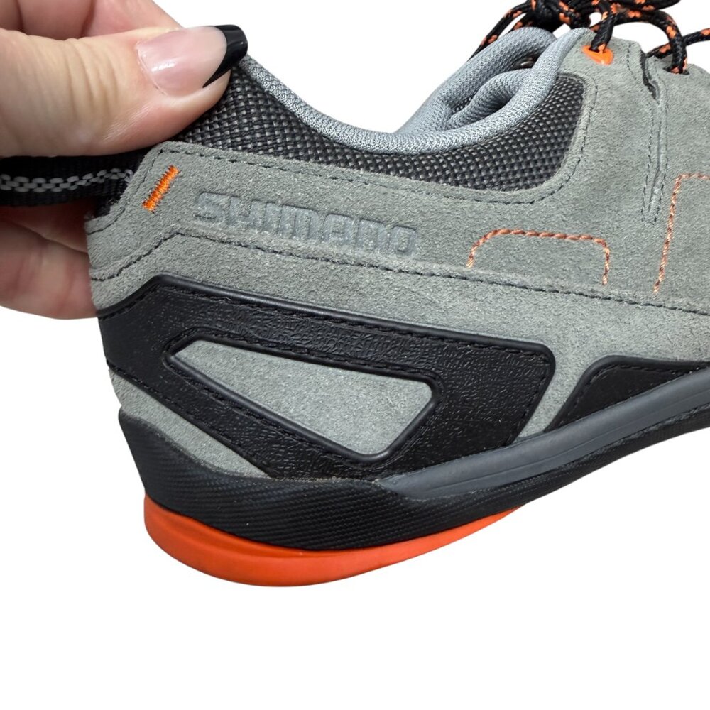 Shimano SH-CT80 Leather 2 Bolt Lace Up Cycling Shoe men's size 11.2 - Picture 6 of 10